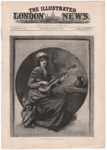 antique music prints (19th century)